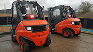 Linde forklifts with ardent lay flat tanks