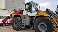 Liebherr 580 Wheel Loader with Dual Agent Ardent Fire Suppression System Installed