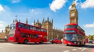 Transport for London buses operating with passengers