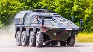 armoured military vehicle