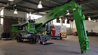 Sennebogen material handler with Ardent system and van